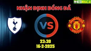 Nhận định bóng đá Tottenham vs Man Utd 23h30 ngày 16/2/2025